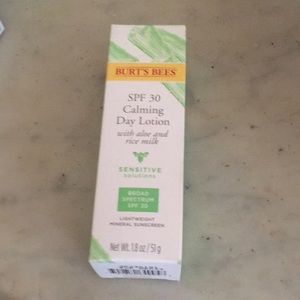 Burt’s bees calming day cream